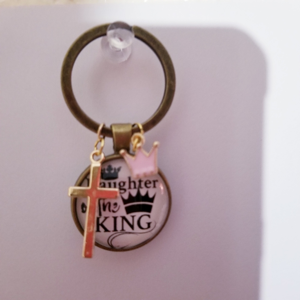 Daughter of the King 👑 Key ring - Picture 2 of 4